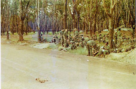 Lai Khe Base Camp Vietnam NCOC 